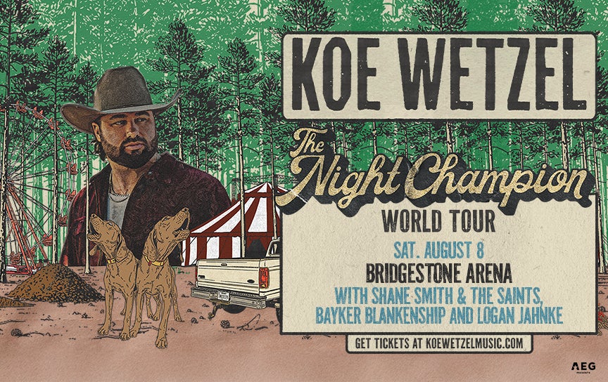 More Info for Koe Wetzel: The Night Champion World Tour