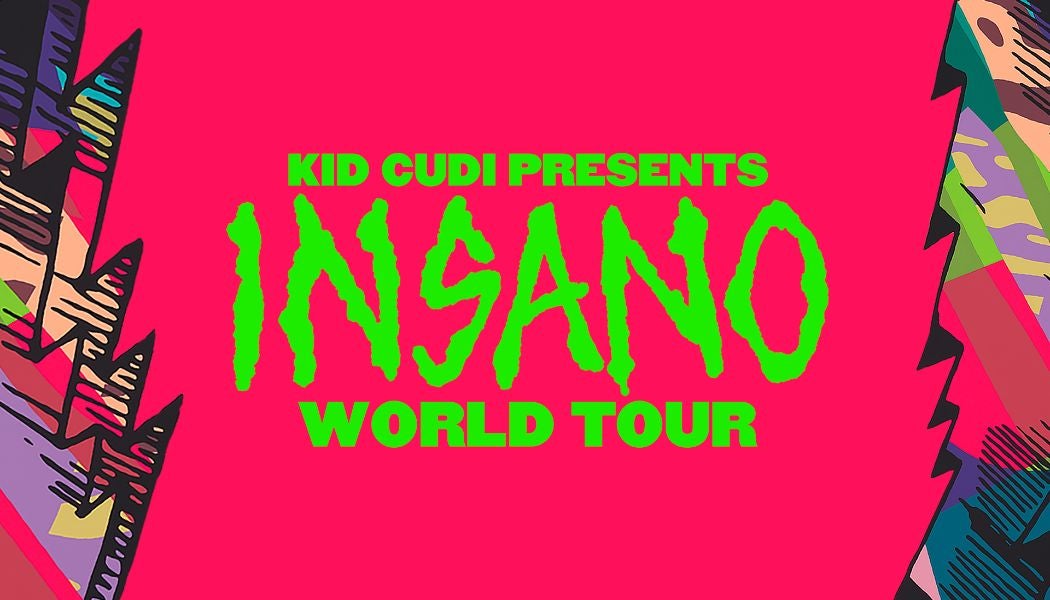 CANCELLED KID CUDI INSANO ENGAGE THE RAGE WORLD TOUR Bridgestone