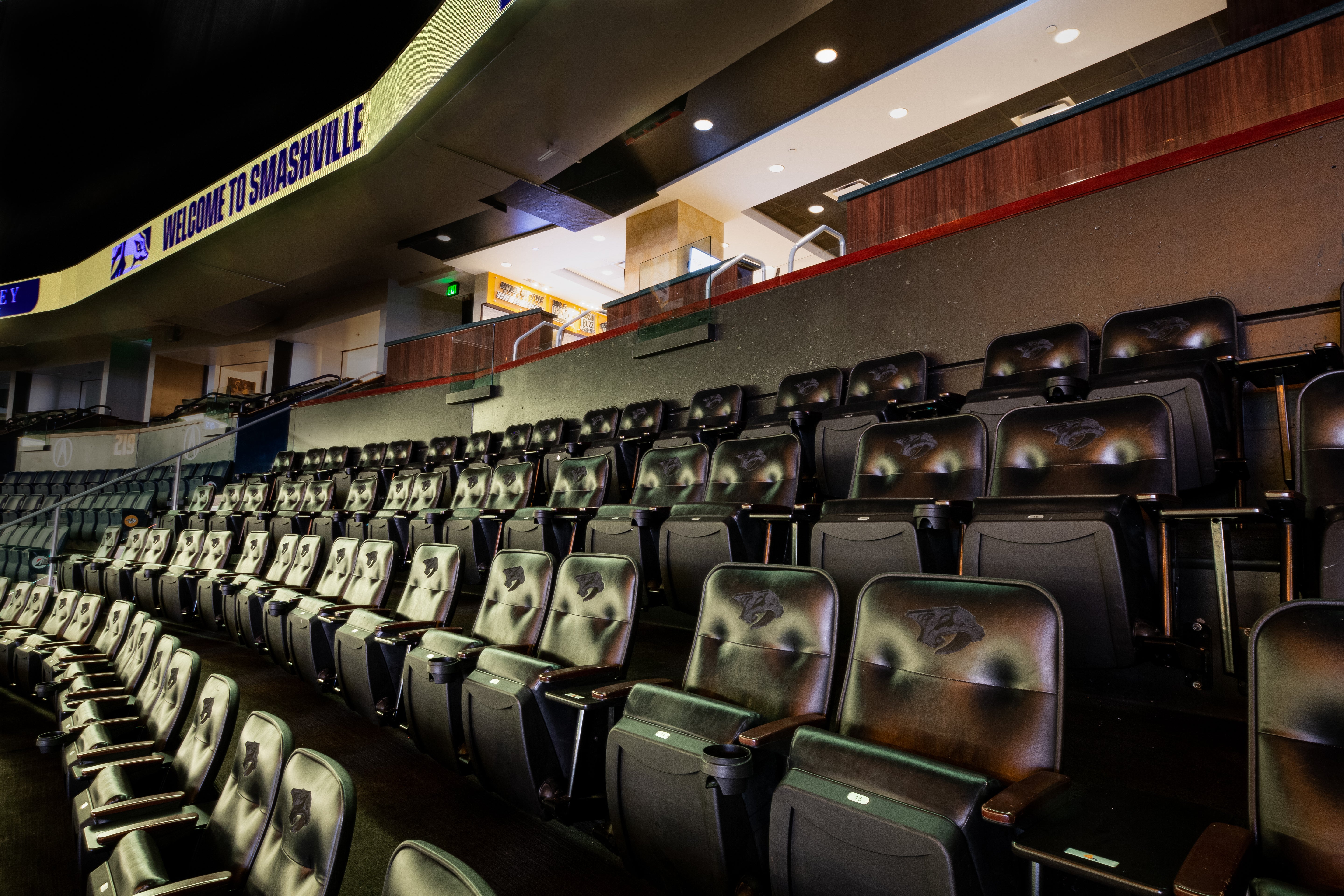 Bridgestone Arena, Nashville TN - Seating Chart View