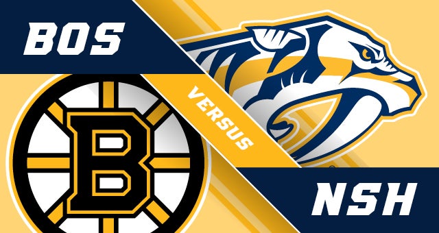 Nashville Predators vs. Boston Bruins