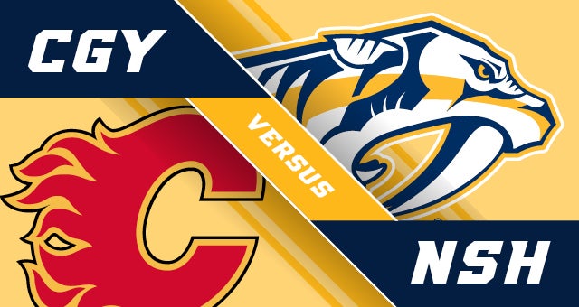 Nashville Predators vs. Calgary Flames