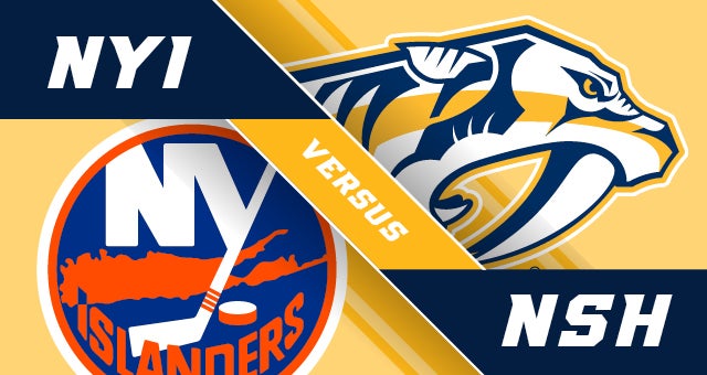 Nashville Predators vs. New York Islanders