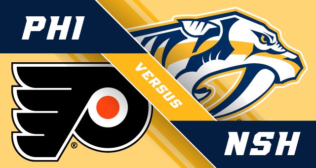 Nashville Predators vs. Philadelphia Flyers