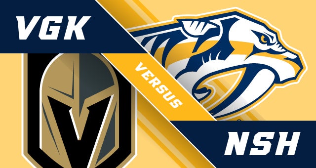 Nashville Predators vs. Vegas Golden Knights