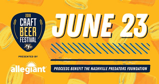6th Annual Preds Craft Beer Festival pres. by Allegiant