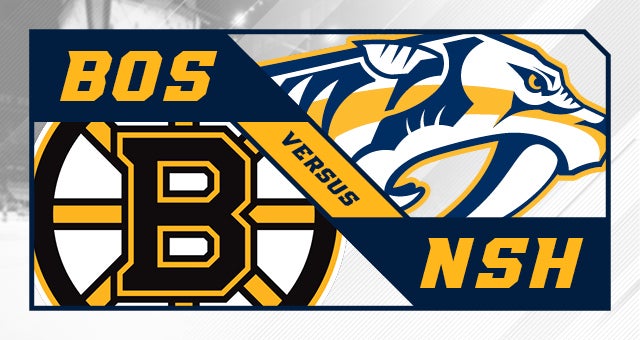 Nashville Predators vs. Boston Bruins