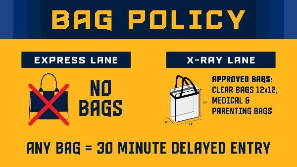 Bridgestone Arena Bag Policy