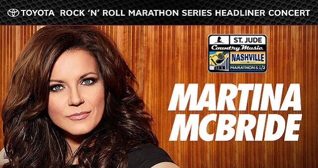 Toyota Rock ‘n’ Roll Marathon Series Headliner Concert with Martina McBride