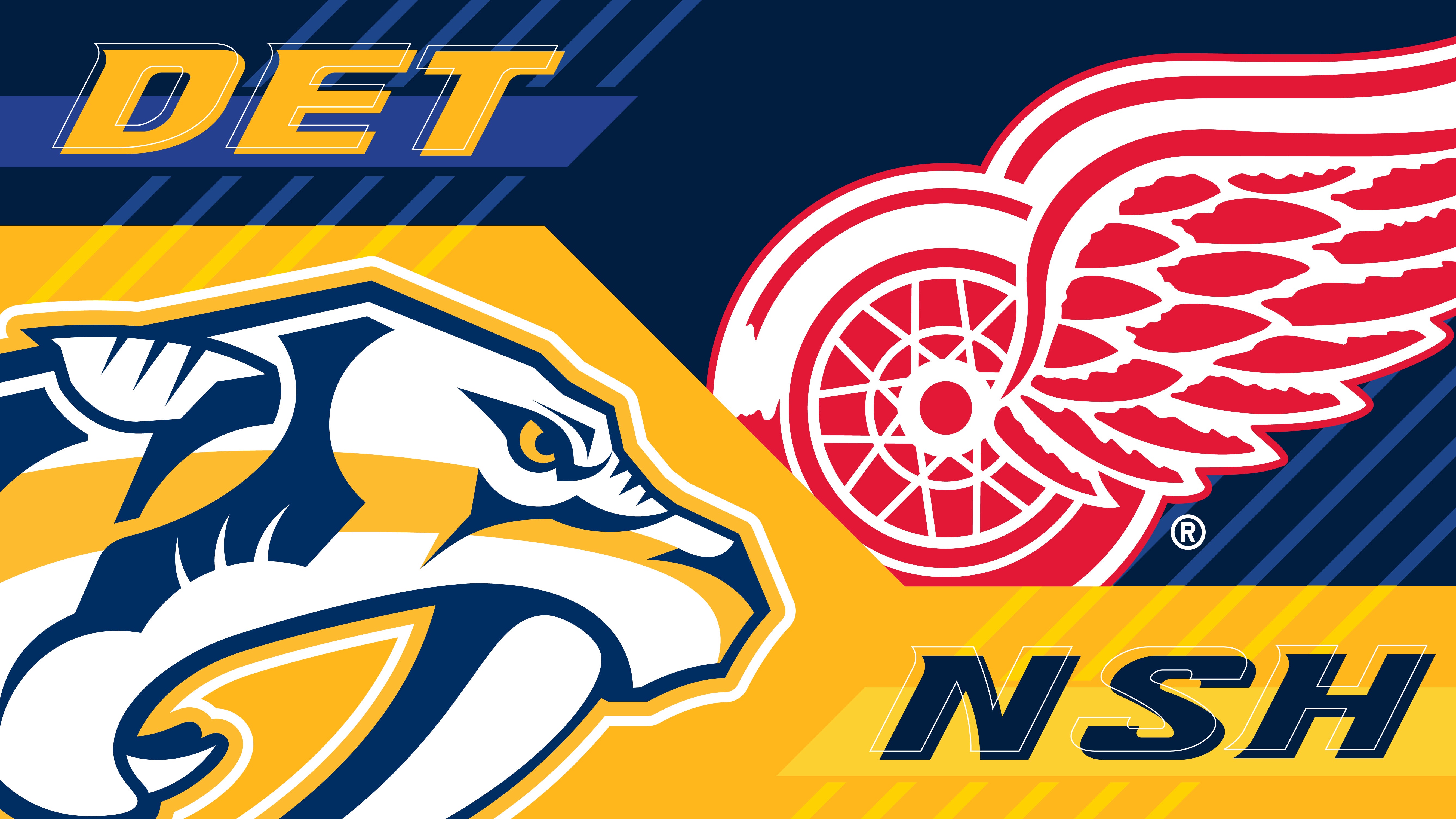 Red Wings vs. Predators