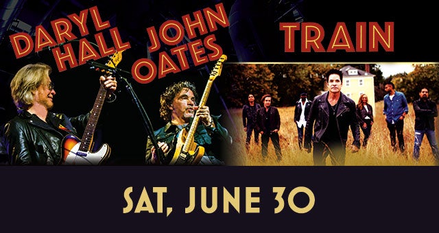 Daryl Hall & John Oates and TRAIN