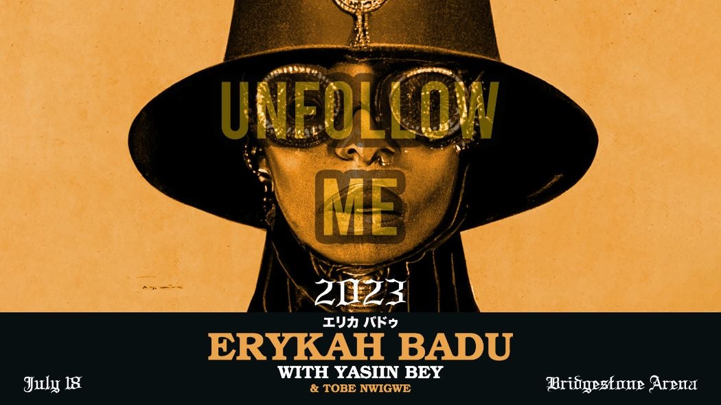 Erykah Badu Unfollow Me Tour 2023 Merch, Erykah Badu 2023 Tour Shirt,  Erykah Badu Unfollow Me