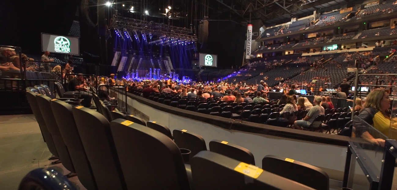 Bridgestone Arena Lexus Lounge Seating Chart