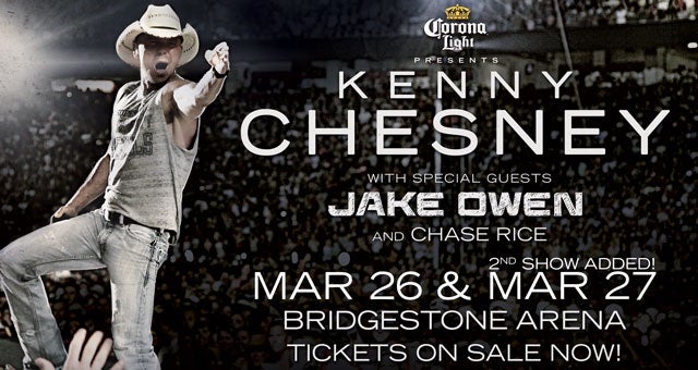 Kenny Chesney - Second Show Added!