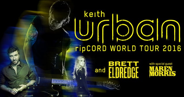 Keith Urban with Brett Eldredge and special guest Maren Morris