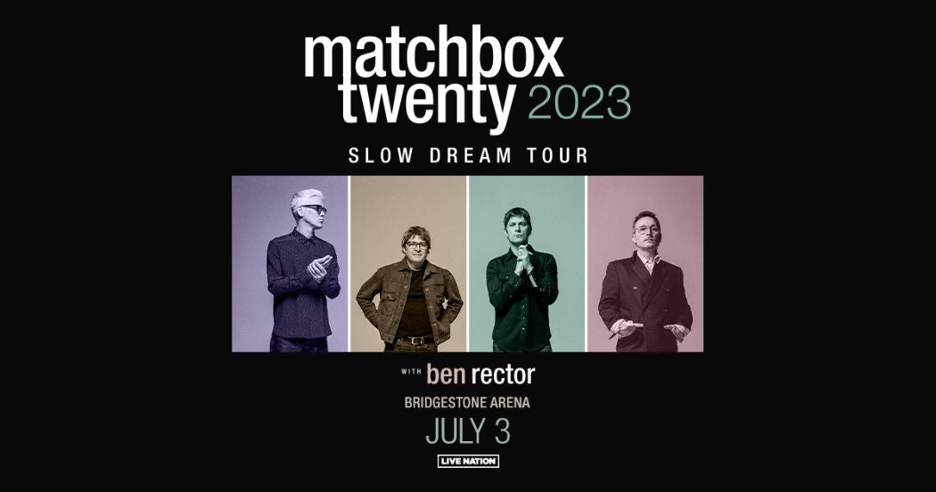 matchbox twenty slow dream tour merch