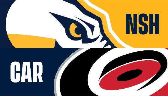 Carolina Hurricanes vs. Nashville Predators