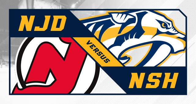 Nashville Predators vs. New Jersey 