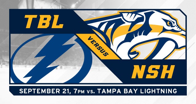 Nashville Predators Preseason Game