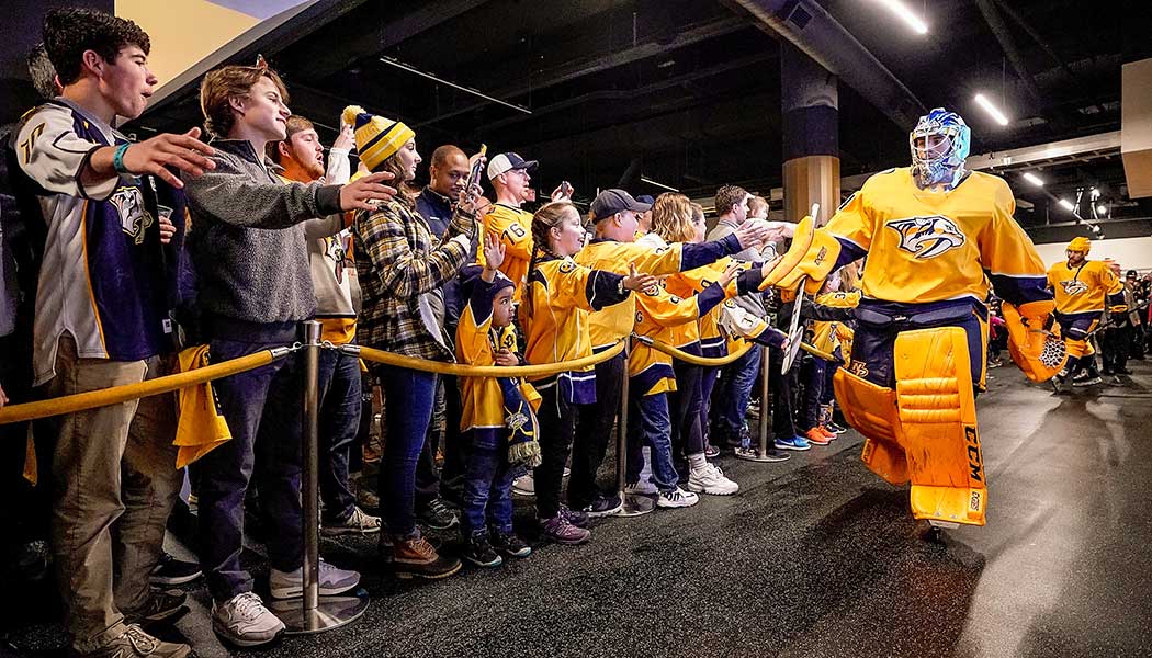Volunteer Traditions on X: PREDS FANS! Going to the Game Tonight? Check  out our Nashville Predators Hats Exclusively at the Preds Team Store in Bridgestone  Arena!  / X