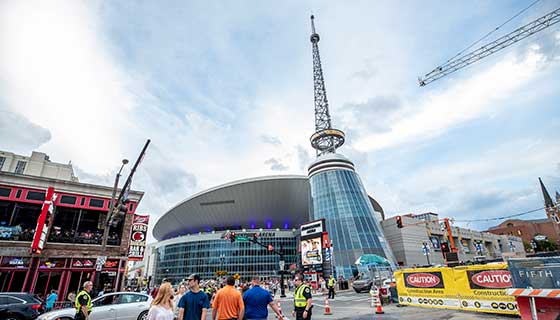 Visitor's Guide & History of Nashville Bridgestone Arena