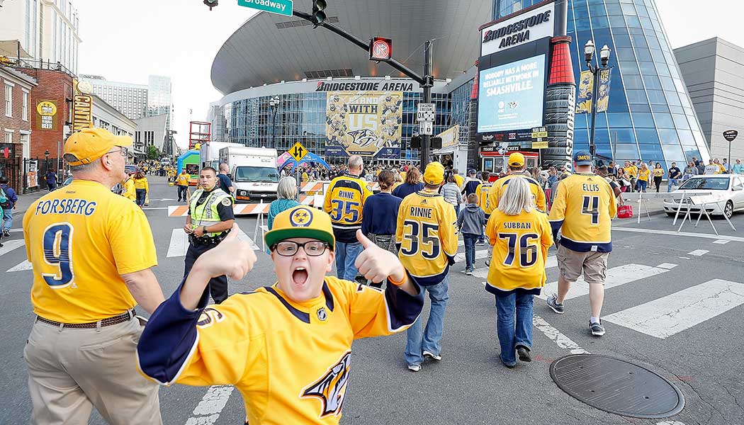 Nashville Predators at Bridgestone Arena