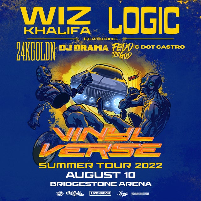 More Info for Wiz Khalifa & Logic Vinyl Verse Summer Tour 2022