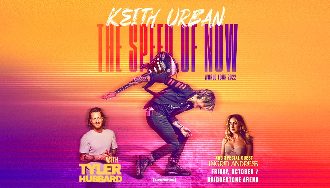 keith urban tour lineup