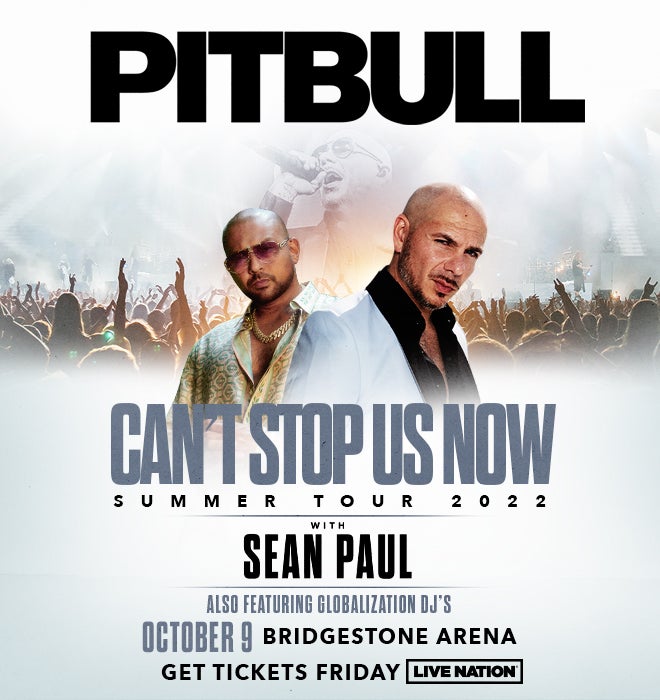 More Info for Pitbull: Can't Stop Us Now Tour