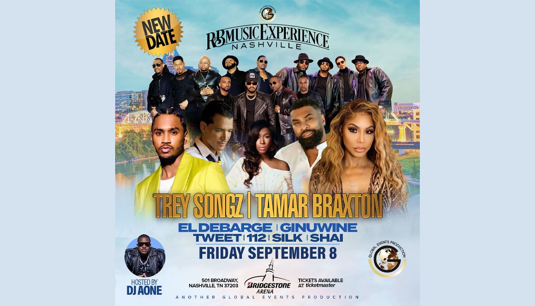 More Info for RESCHEDULE: Nashville R&B Music Experience 2: Trey Songz and Tamar Braxton