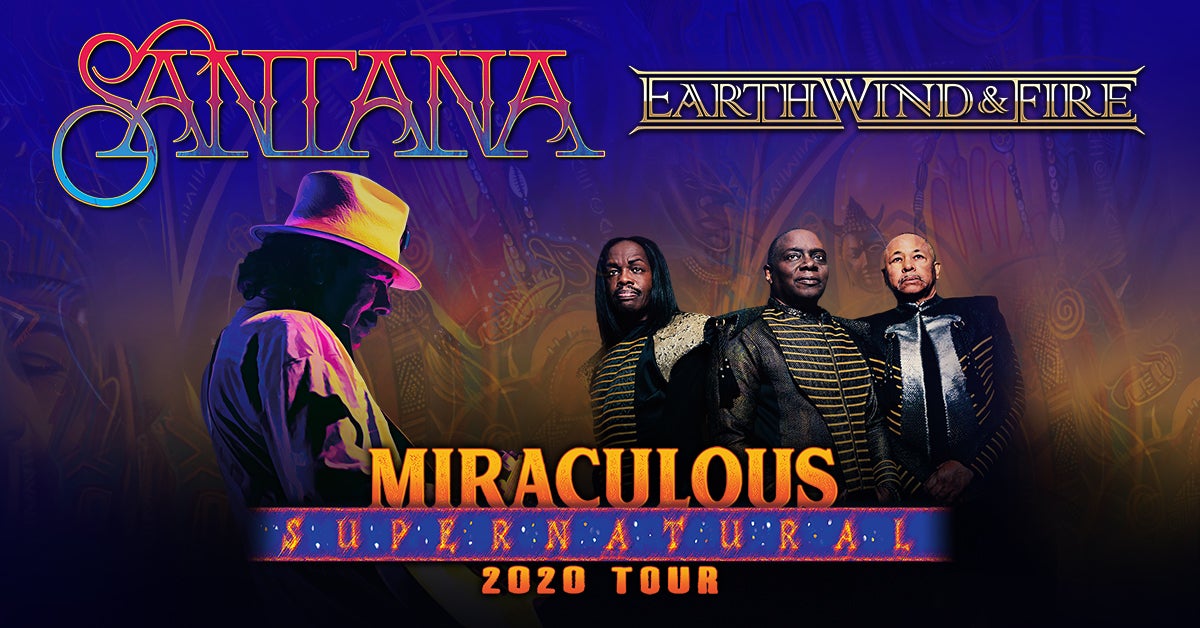 CANCELED: Santana and Earth, Wind & Fire