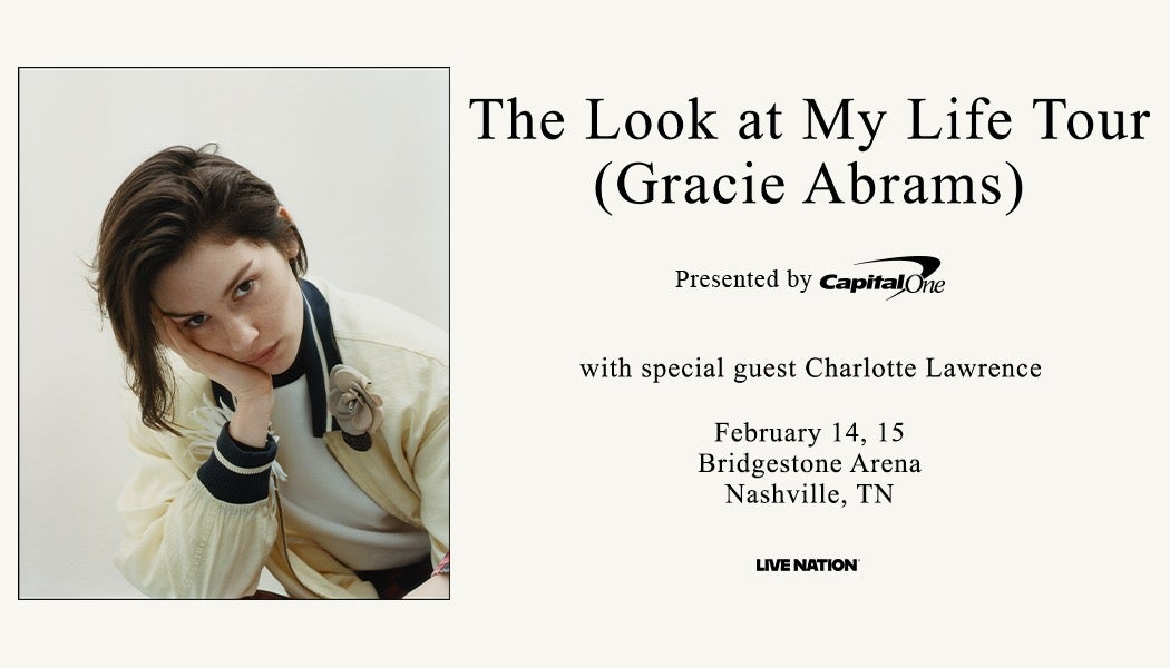 More Info for Gracie Abrams: The Look at My Life Tour