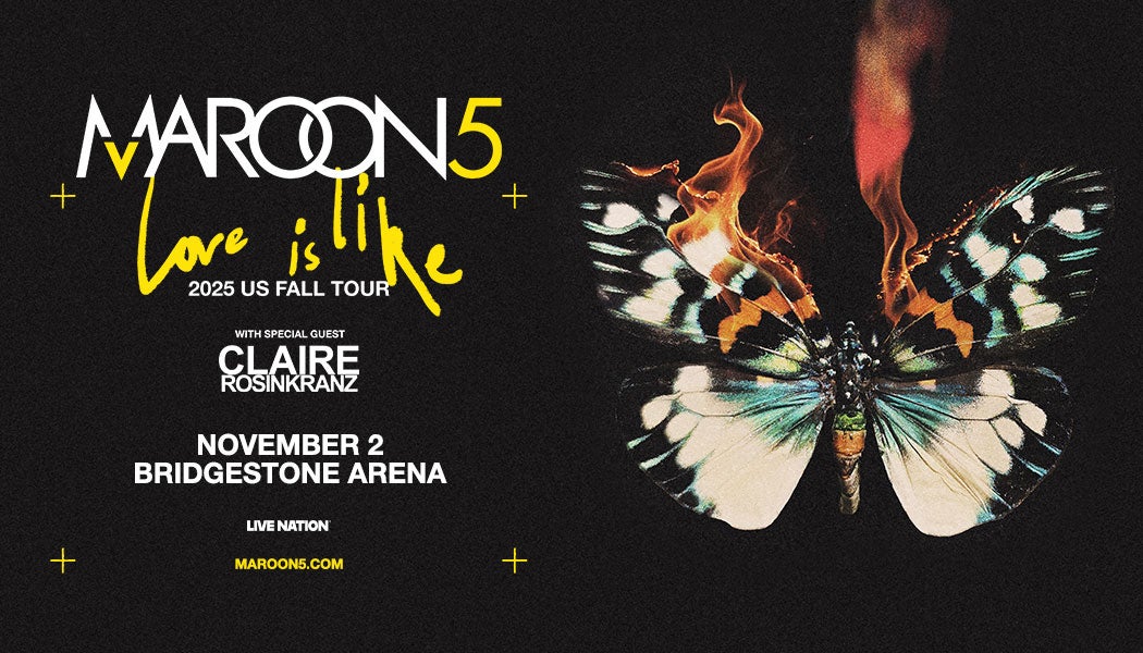More Info for Maroon 5: LOVE IS LIKE Tour