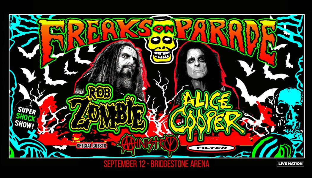 rob zombie freaks on parade tour