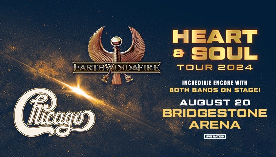 More Info for Earth, Wind & Fire and Chicago: Heart & Soul Tour 2024
