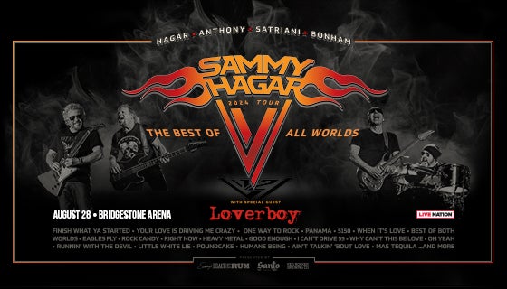 More Info for Sammy Hagar: The Best of All Worlds Tour