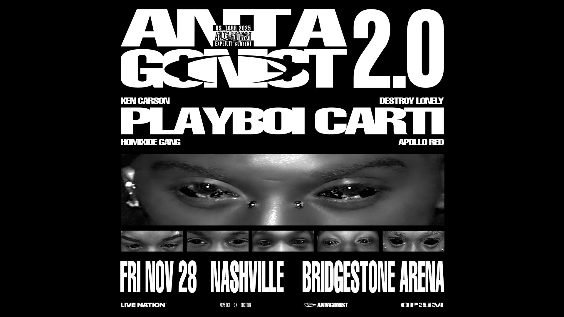 More Info for Playboi Carti Antagonist Tour 2.0