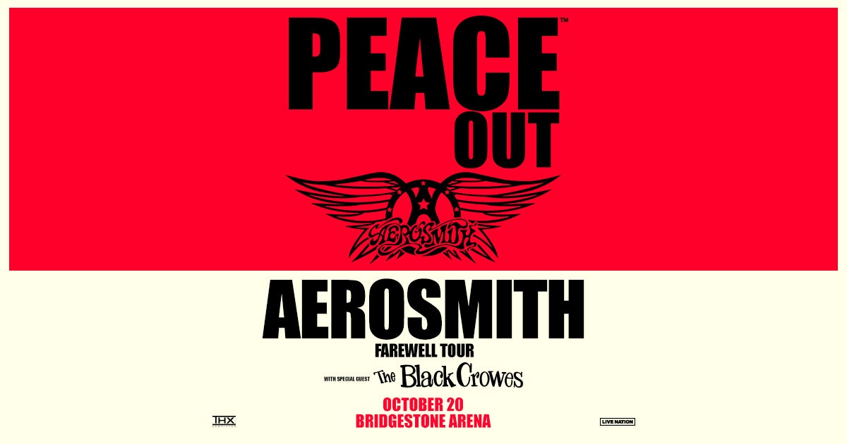 More Info for RESCHEDULED: Aerosmith: PEACE OUT Farewell Tour