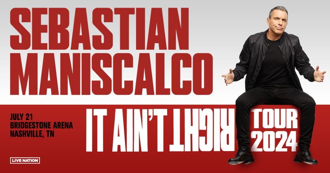 More Info for Sebastian Maniscalco: It Ain't Right Tour