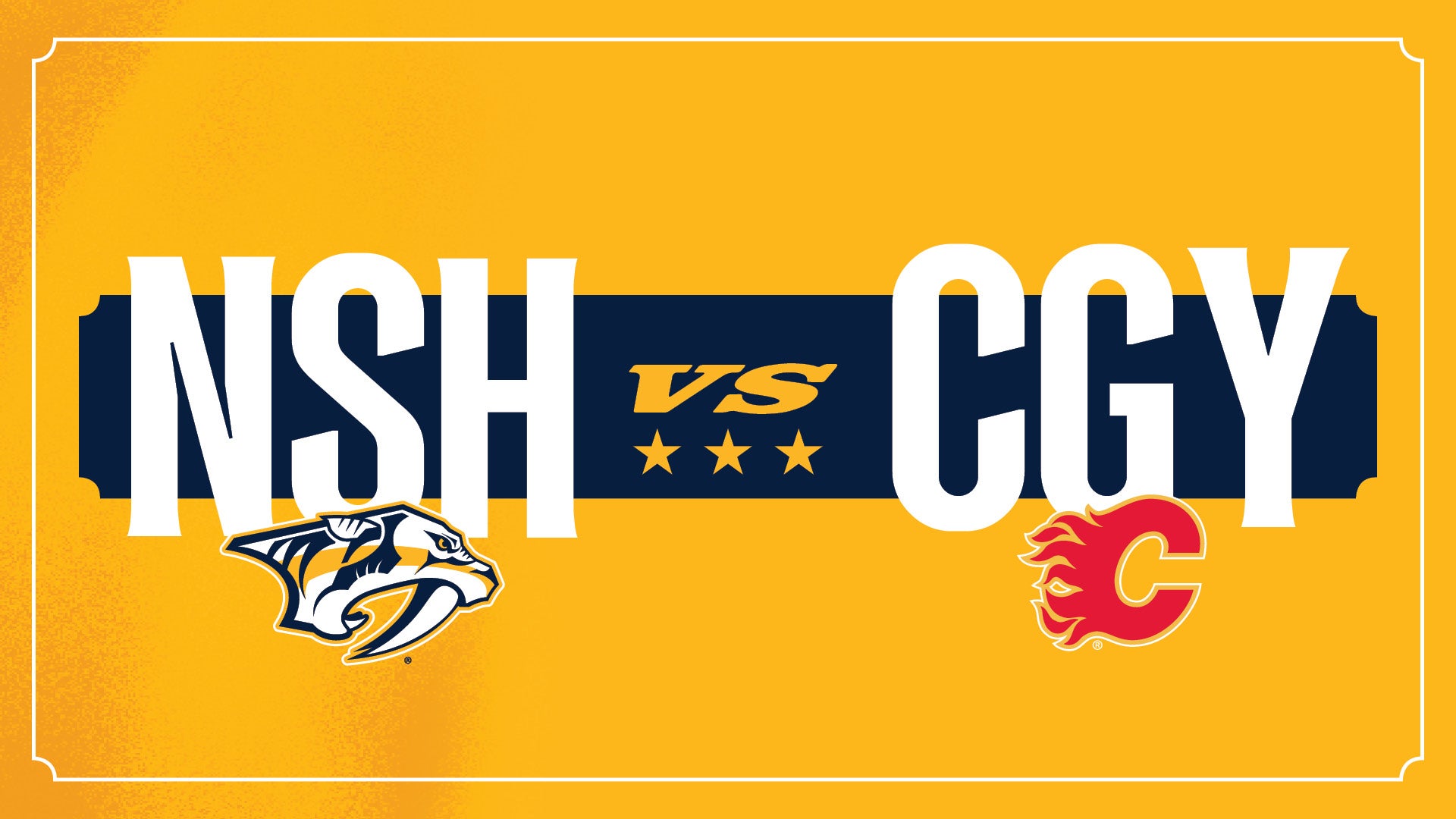 More Info for Nashville Predators vs Calgary Flames