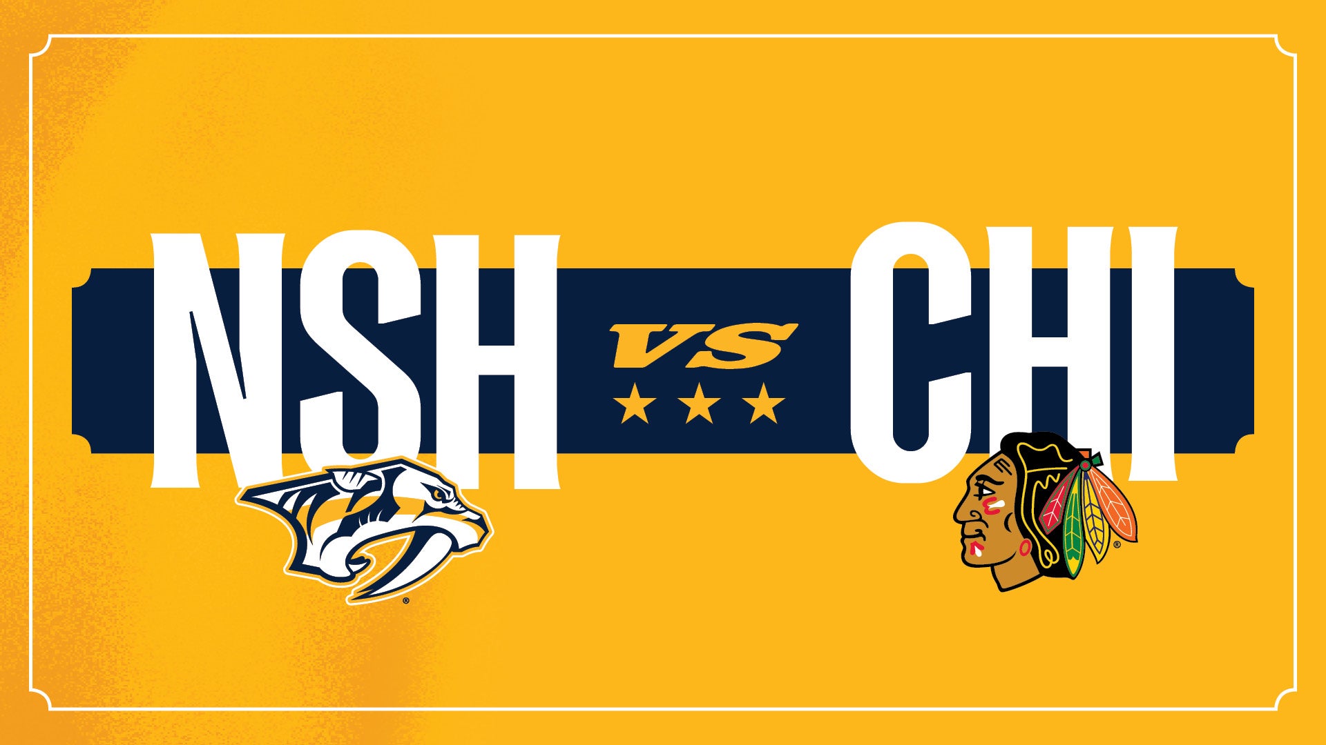 More Info for Nashville Predators vs Chicago Blackhawks