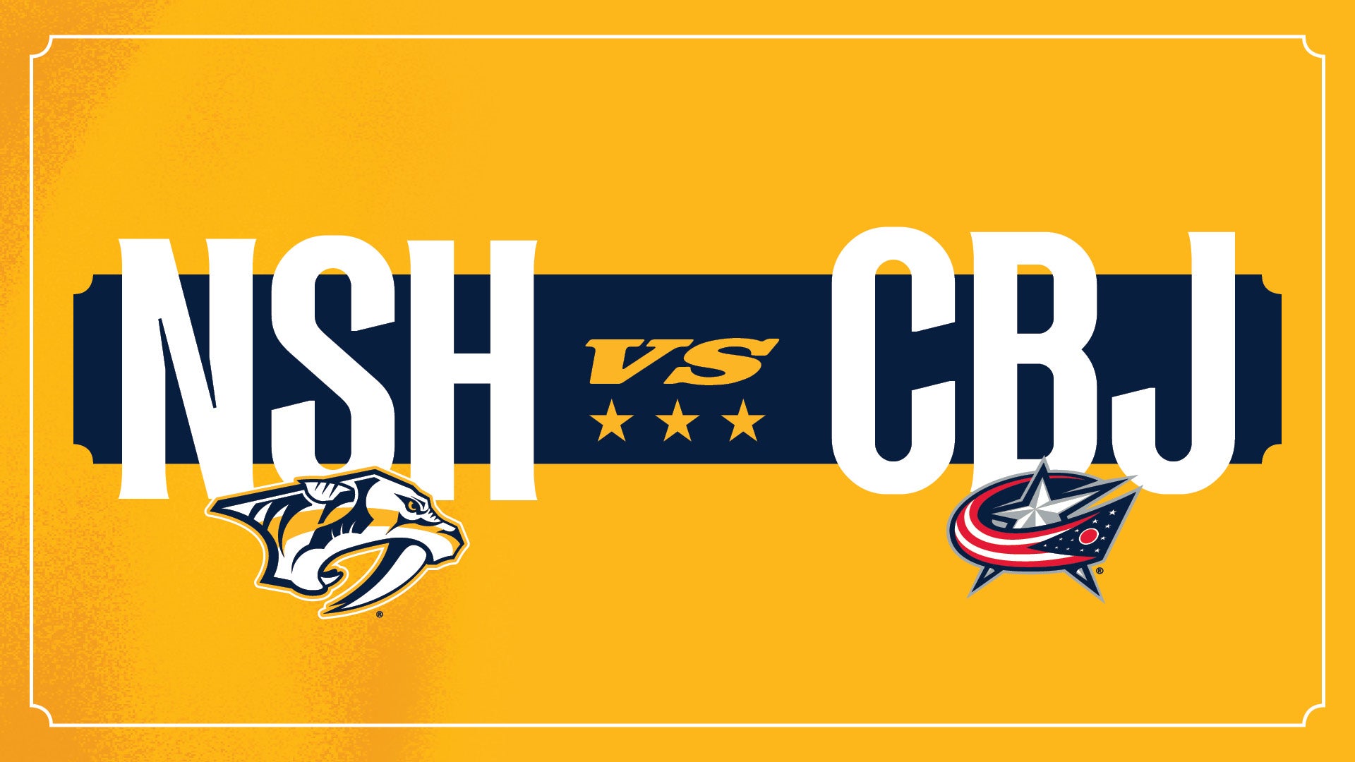 More Info for Nashville Predators vs Columbus Blue Jackets