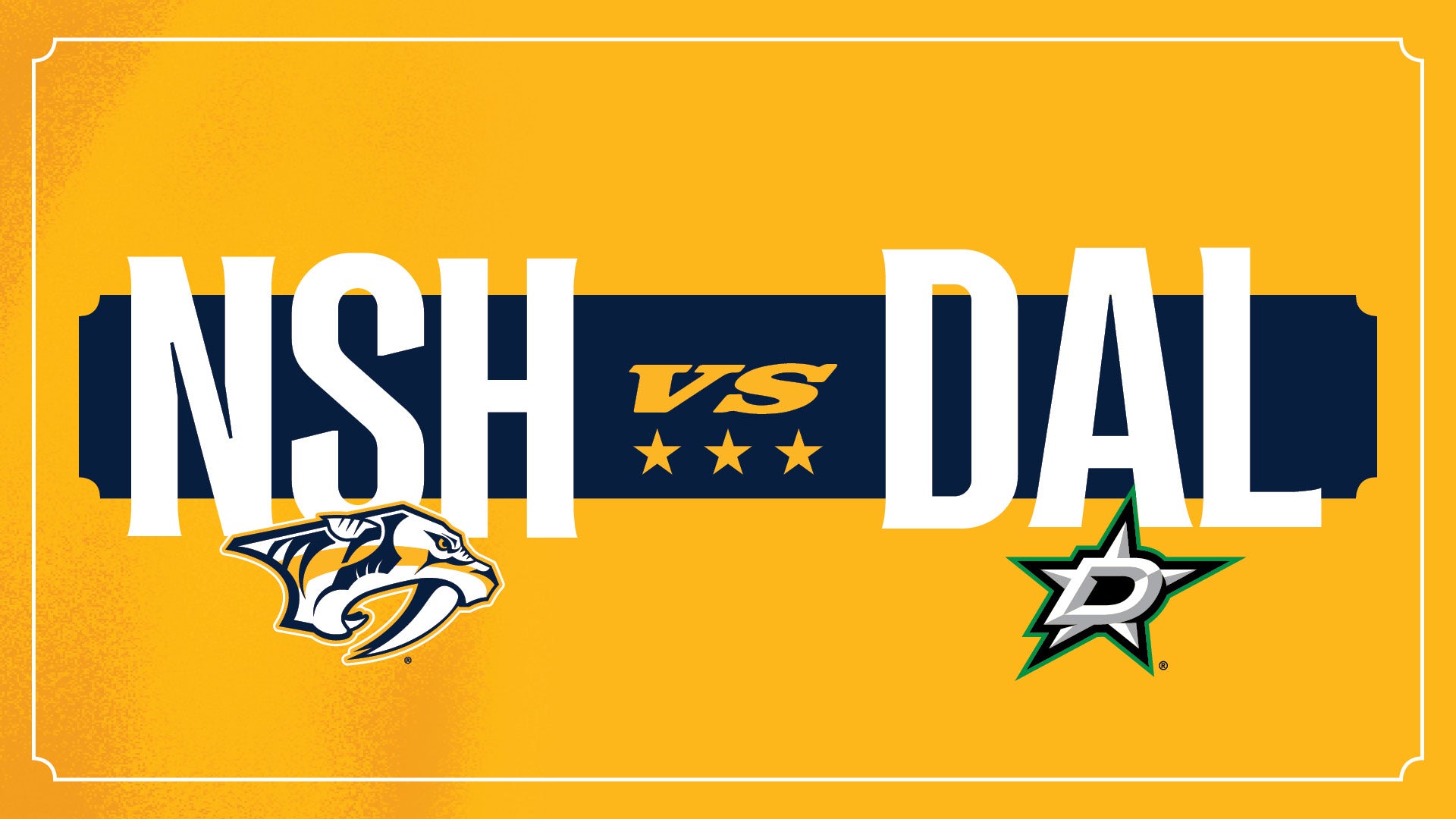 More Info for Nashville Predators vs Dallas Stars
