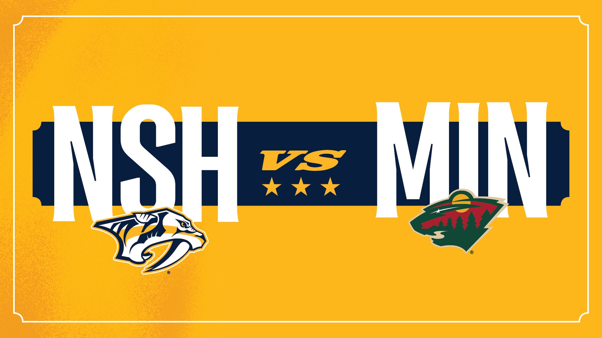 More Info for Nashville Predators vs Minnesota Wild