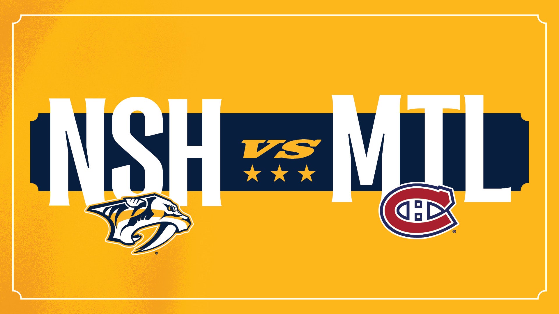 More Info for Nashville Predators vs Montreal Canadiens