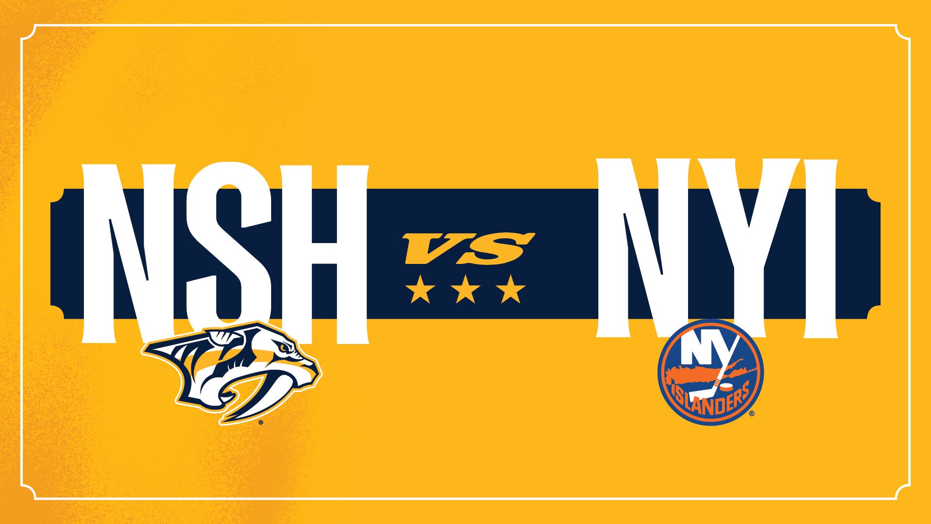 More Info for Nashville Predators vs New York Islanders