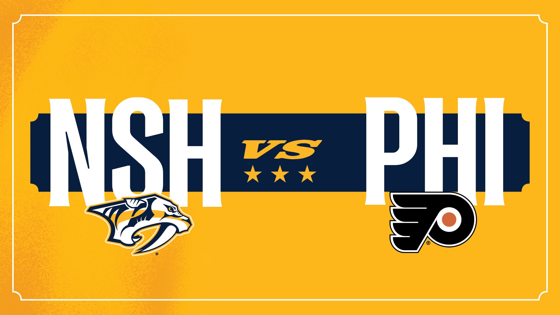 More Info for Nashville Predators vs Philadelphia Flyers