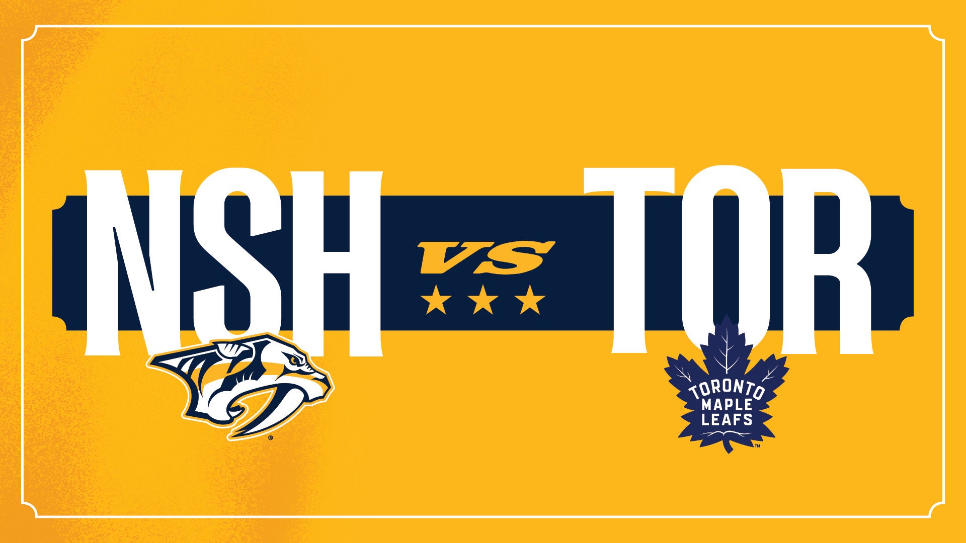 More Info for Nashville Predators vs Toronto Maple Leafs