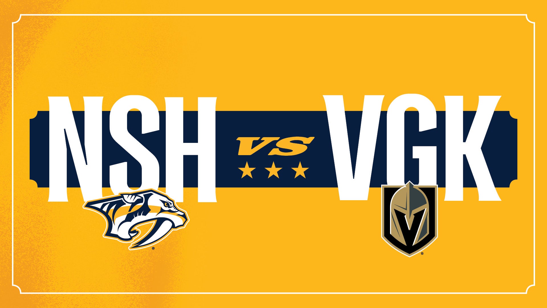 More Info for Nashville Predators vs Vegas Golden Knights
