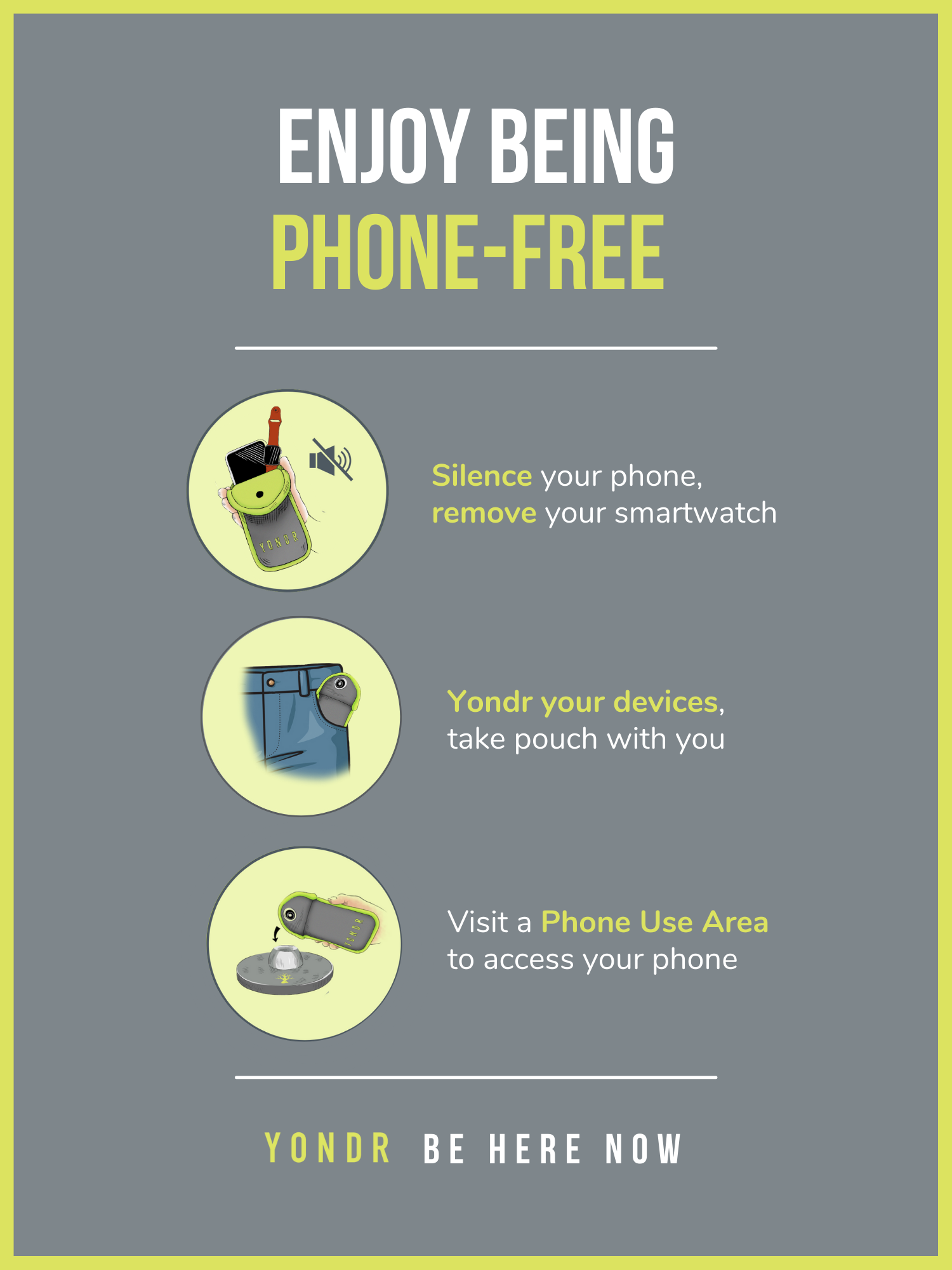 YONDR  - Enjoy Being Phone Free - (6 × 8 in) (1).png