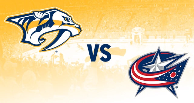 Nashville Predators vs. Columbus Blue Jackets | Bridgestone Arena